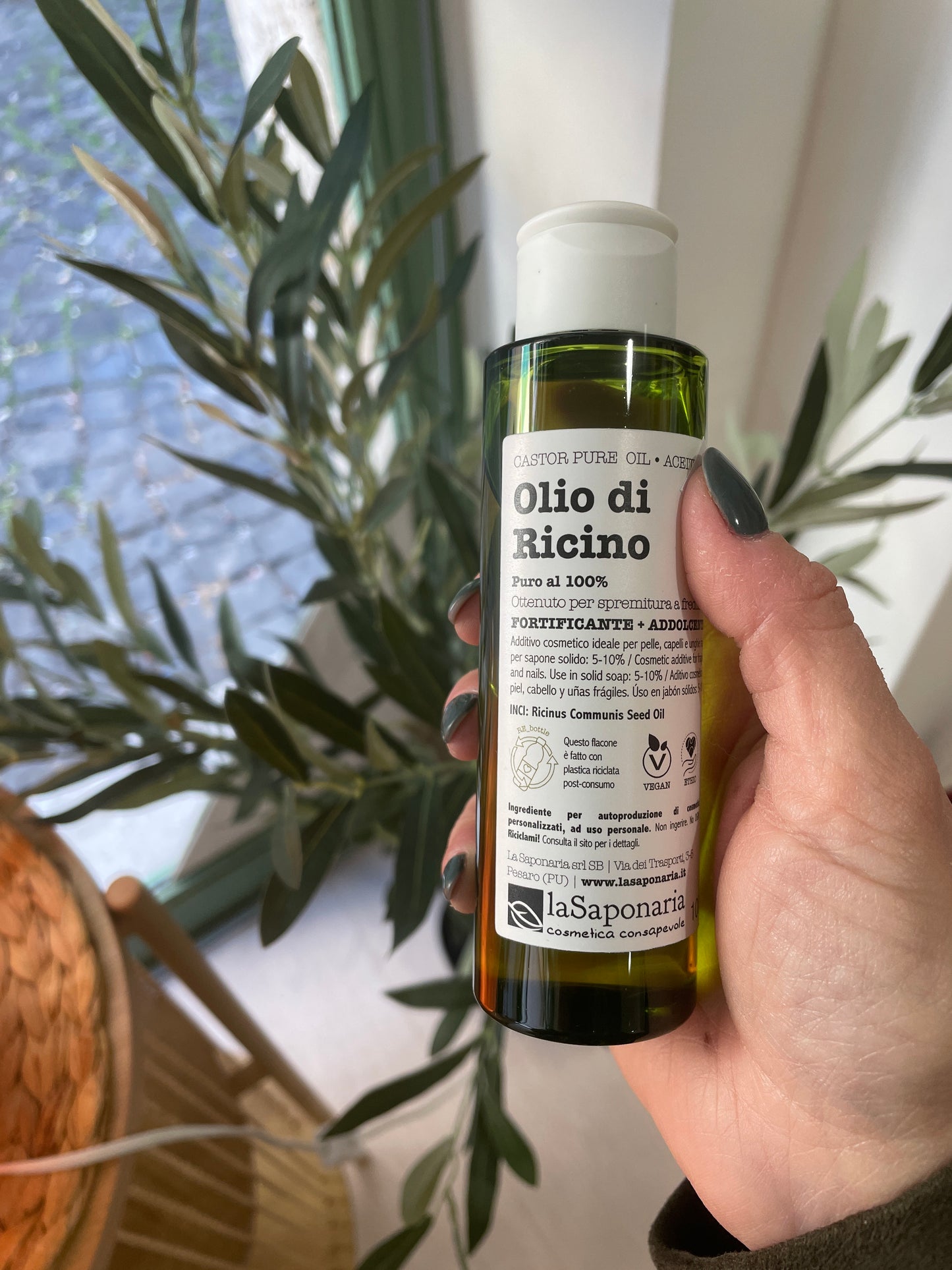La Saponaria Olio Di Ricino (100 Ml)