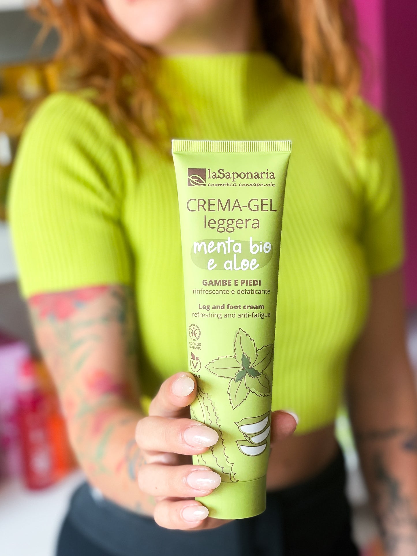 La Saponaria Crema Gel Leggera Piedi e Gambe