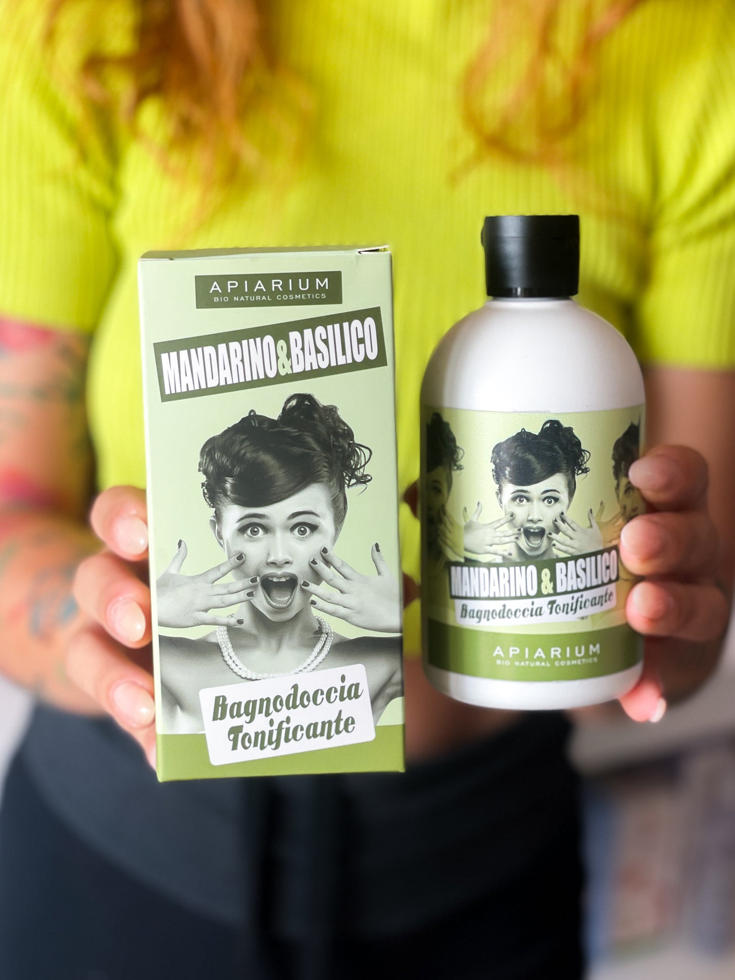 Apiarium Bagnodoccia Tonificante Mandarino & Basilico