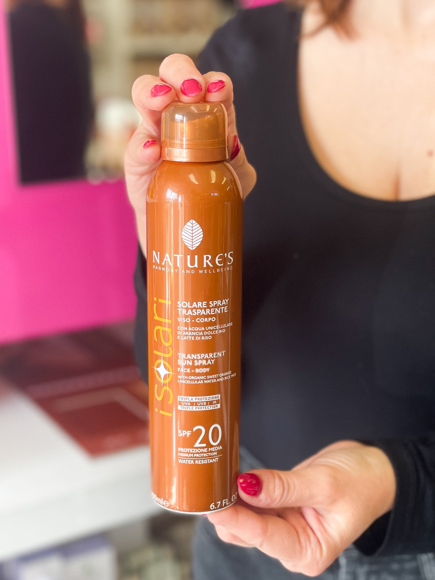 Nature's Solare Spray Trasparente Spf 20