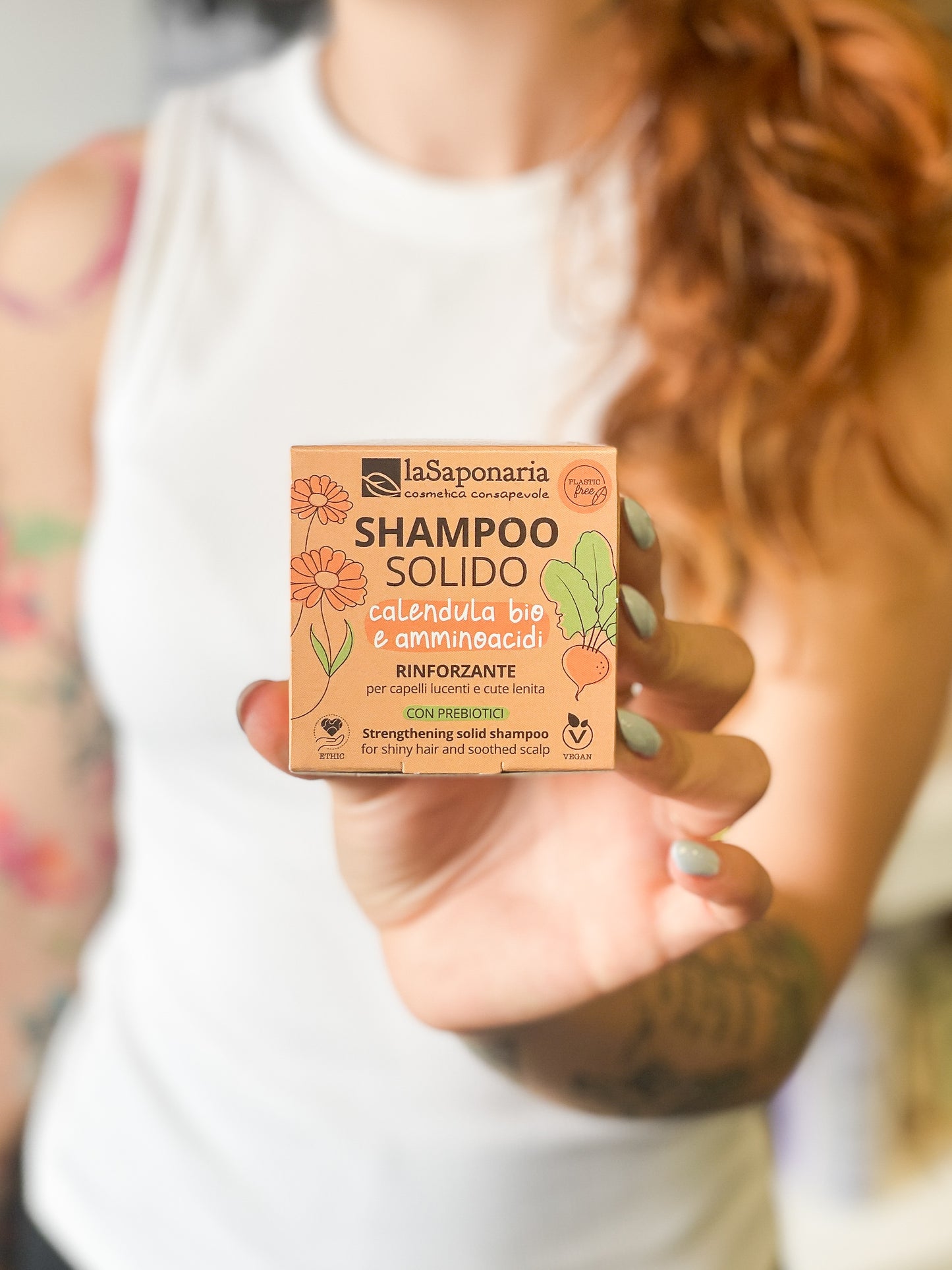 La Saponaria Shampoo Solido Energia