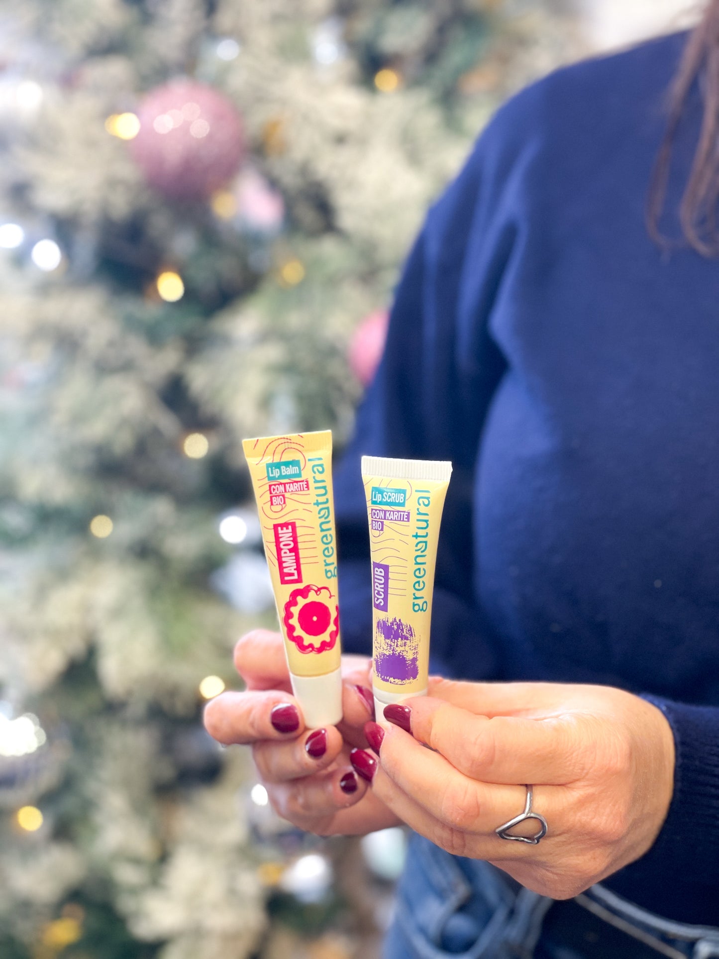 Greenatural Xmas Tree Dolci Labbra Lipbalm