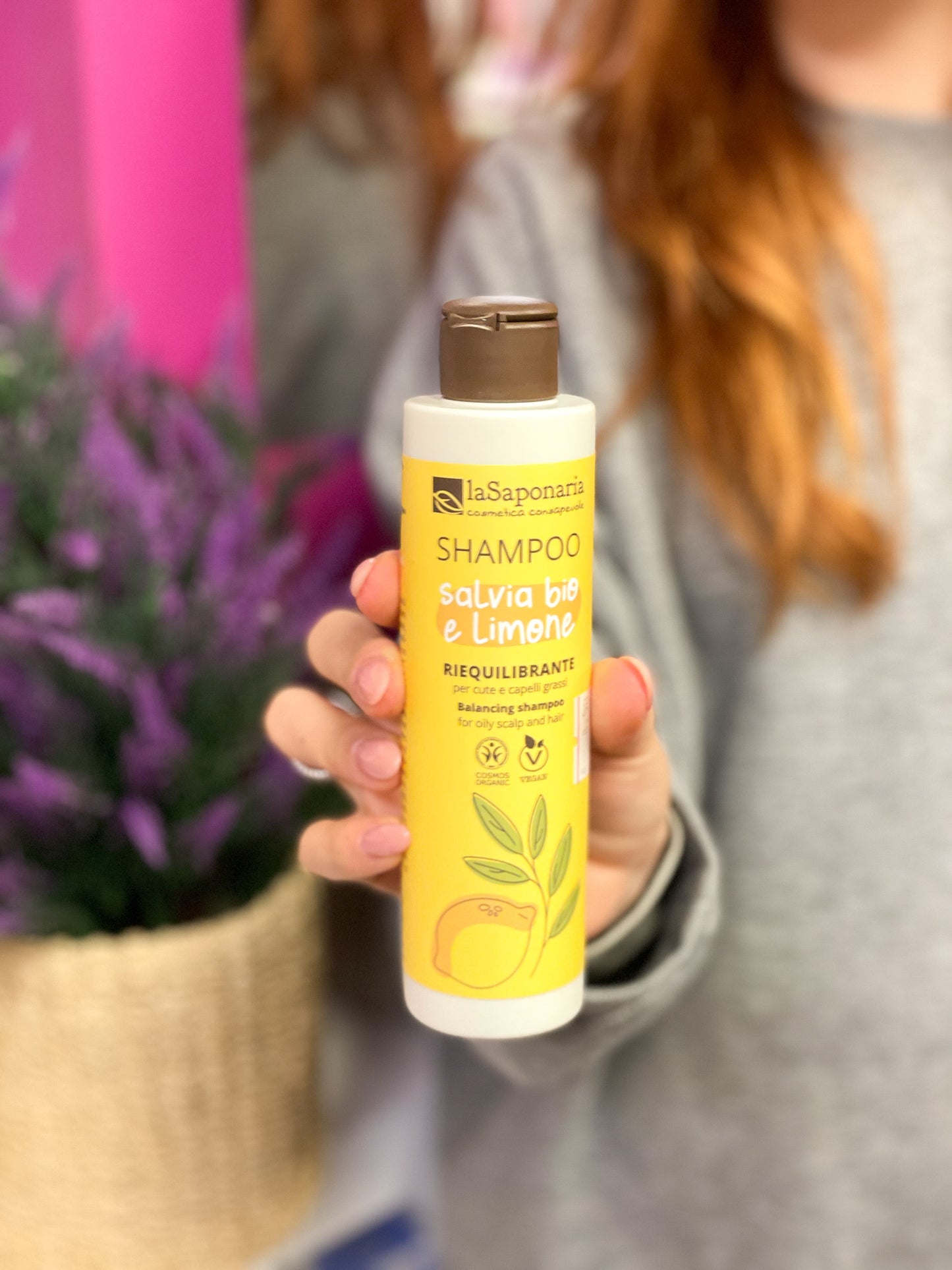 La Saponaria Shampoo Salvia e Limone