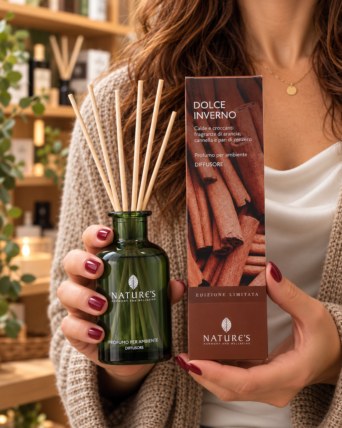 Nature's Diffusore Ambiente Caldo Inverno