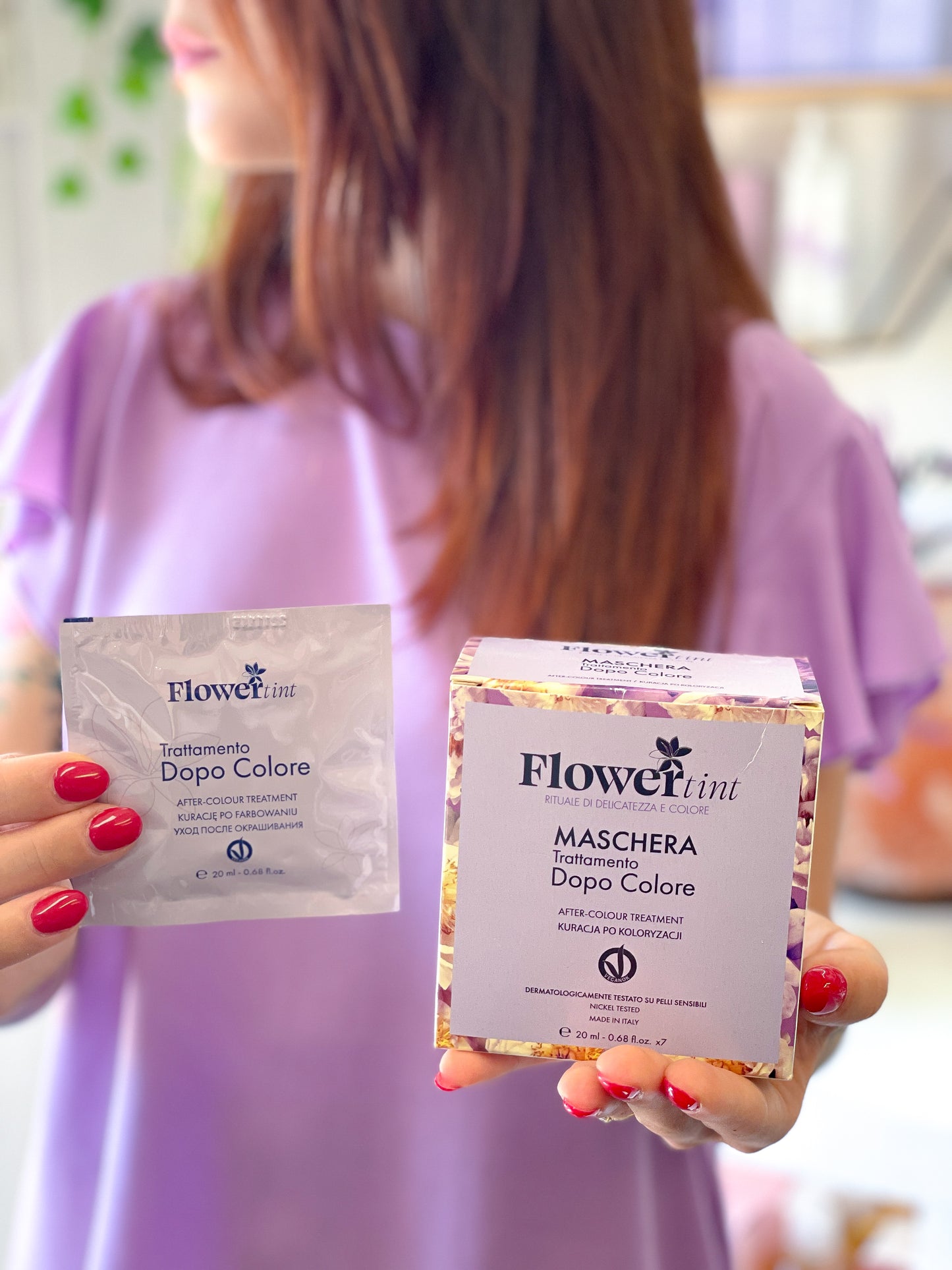 Flower Tint Maschera Trattamento Dopocolore