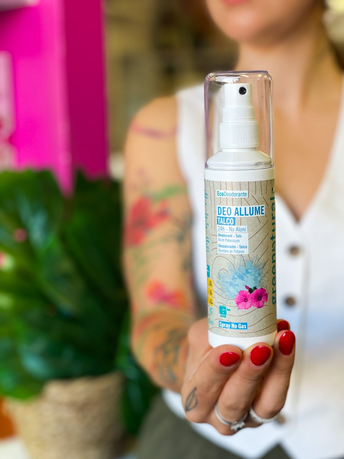 Greenatural Allume Di Potassio Spray | Talco