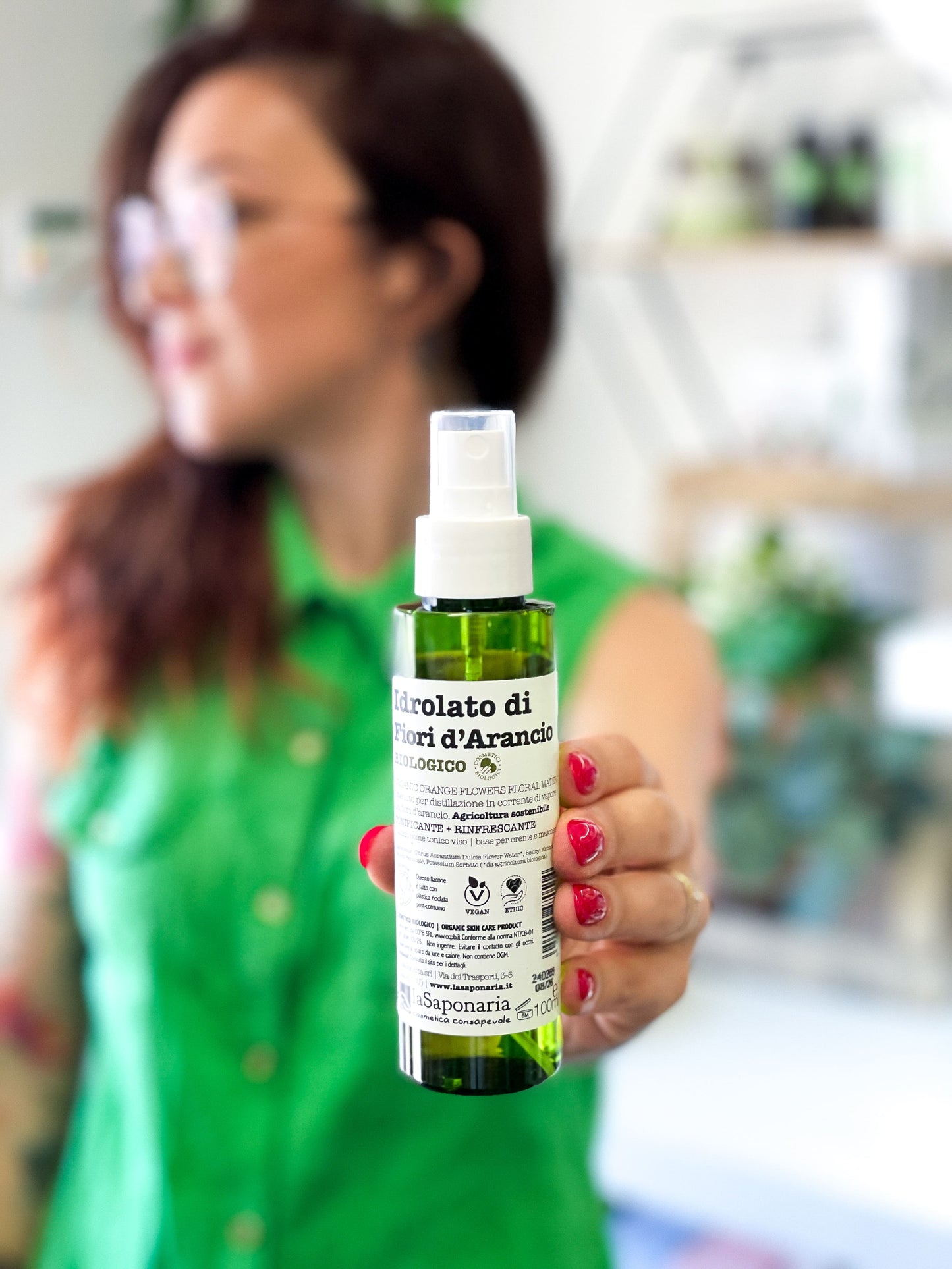 La Saponaria Idrolato Fiori d'Arancio bio Re-Bottle Spray