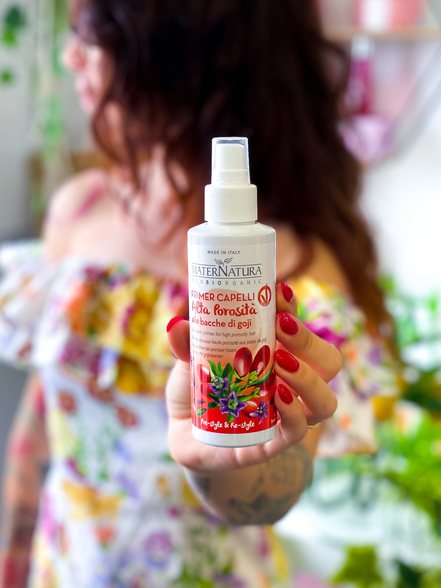 Maternatura Primer capelli alta porosità alle bacche di goji