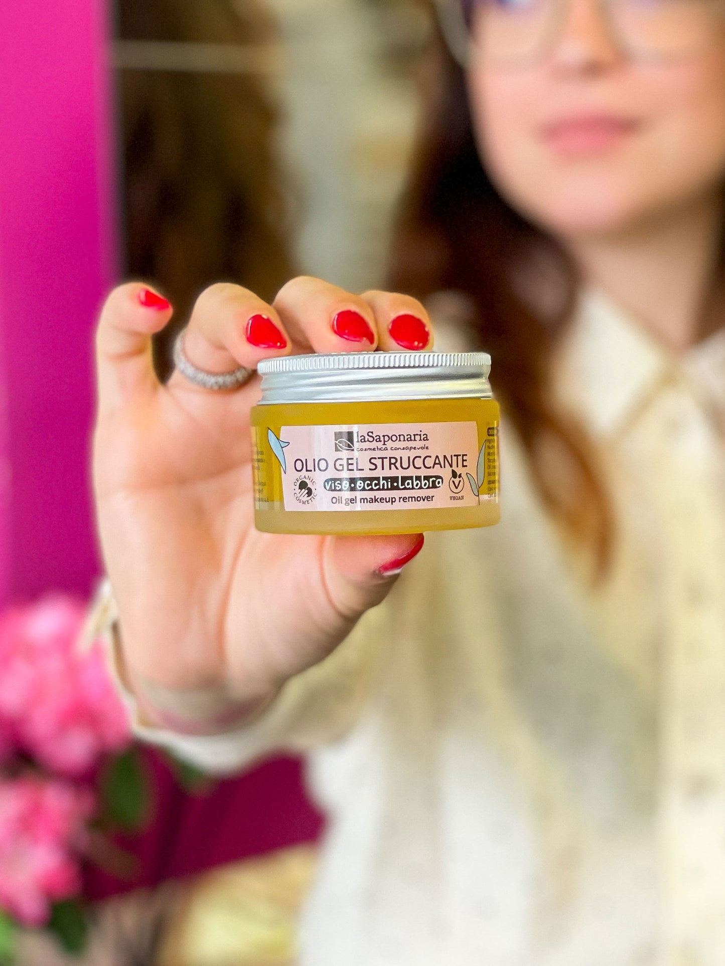La Saponaria Olio gel struccante
