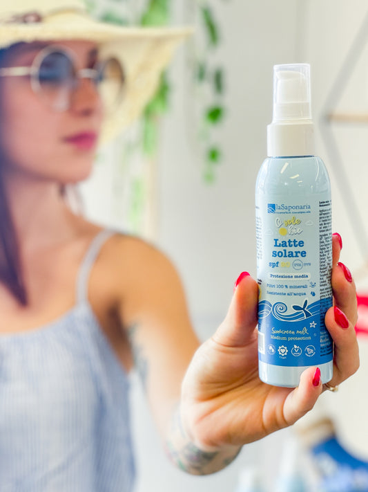 La Saponaria Latte solare SPF 50+ Bambini