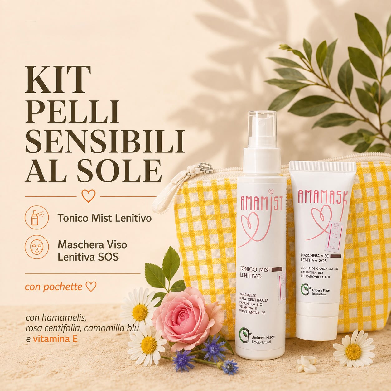 KIT PELLE SENSIBILI AL SOLE