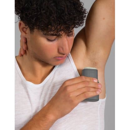 La Saponaria Applicatore Ricaricabile Biodeo Solido - Nero