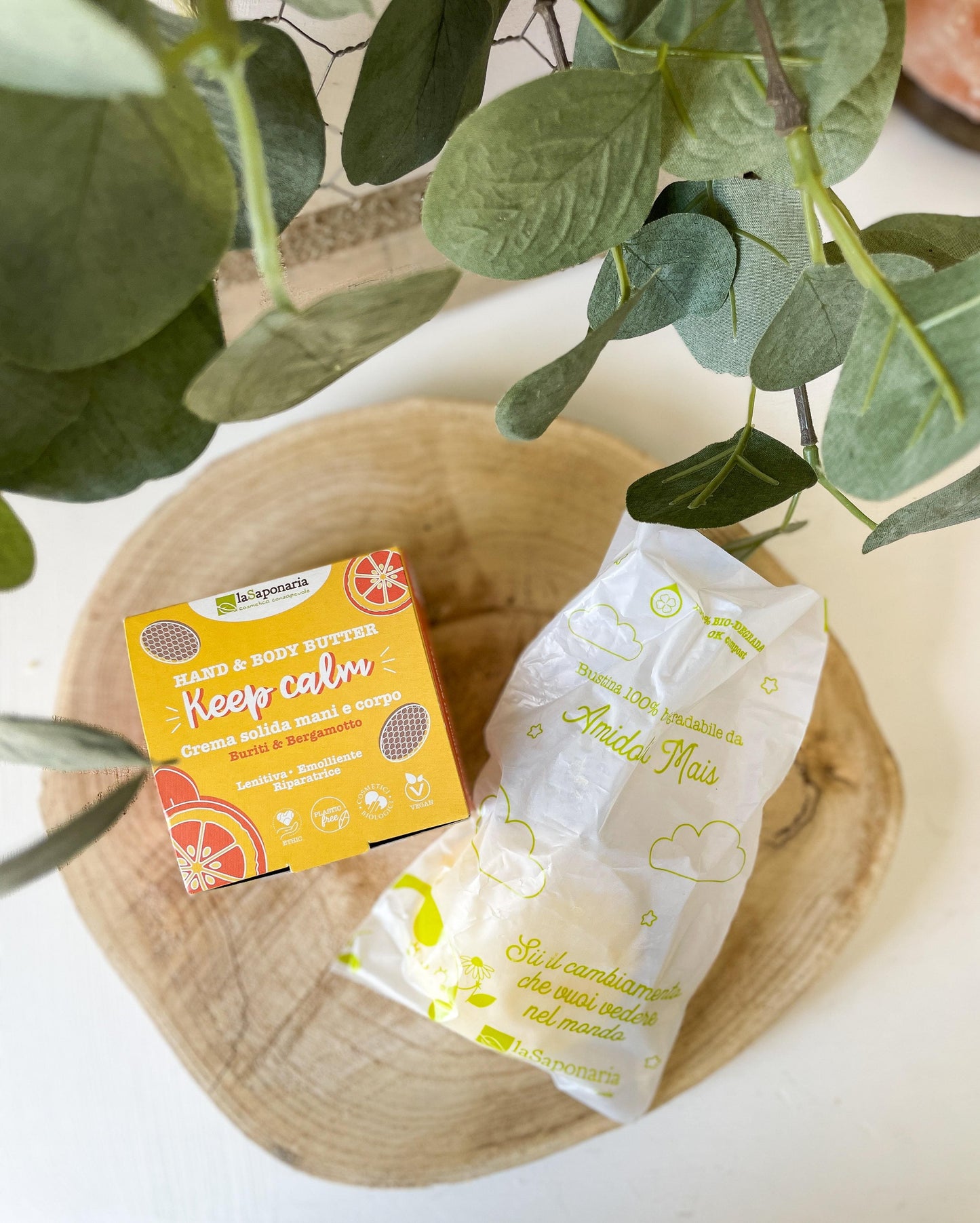 La Saponaria Keep Calm Crema solida mani e corpo