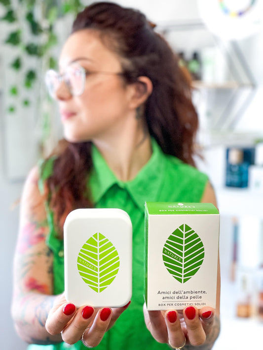 Nature's Scatola per cosmetici solidi