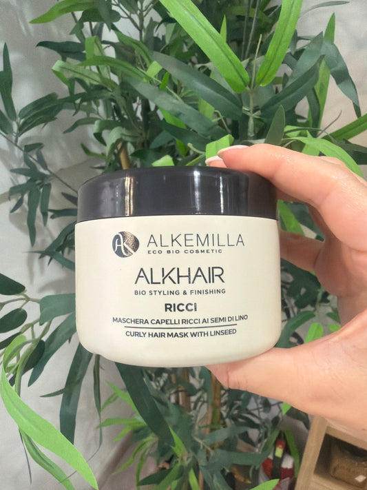 Alkemilla Maschera Capelli Ricci ai semi di lino