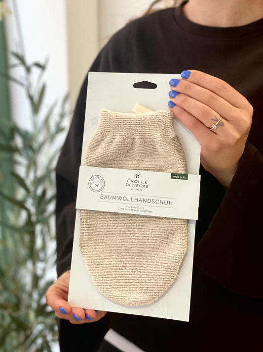 Croll & Denecke | Guanto esfoliante in cotone biologico