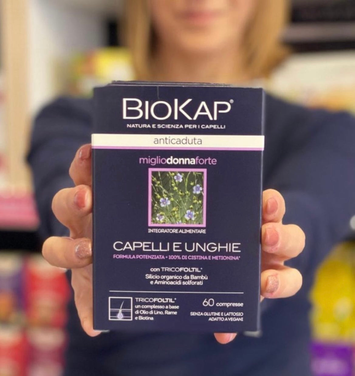 BioKap Anticaduta Miglio Donna Forte