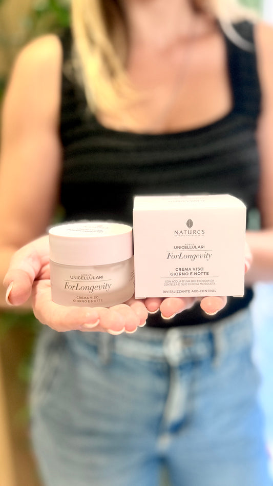 Nature's For Longevity Crema Viso Giorno e Notte