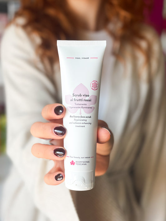 Biofficina Toscana Scrub Viso Frutti Rossi