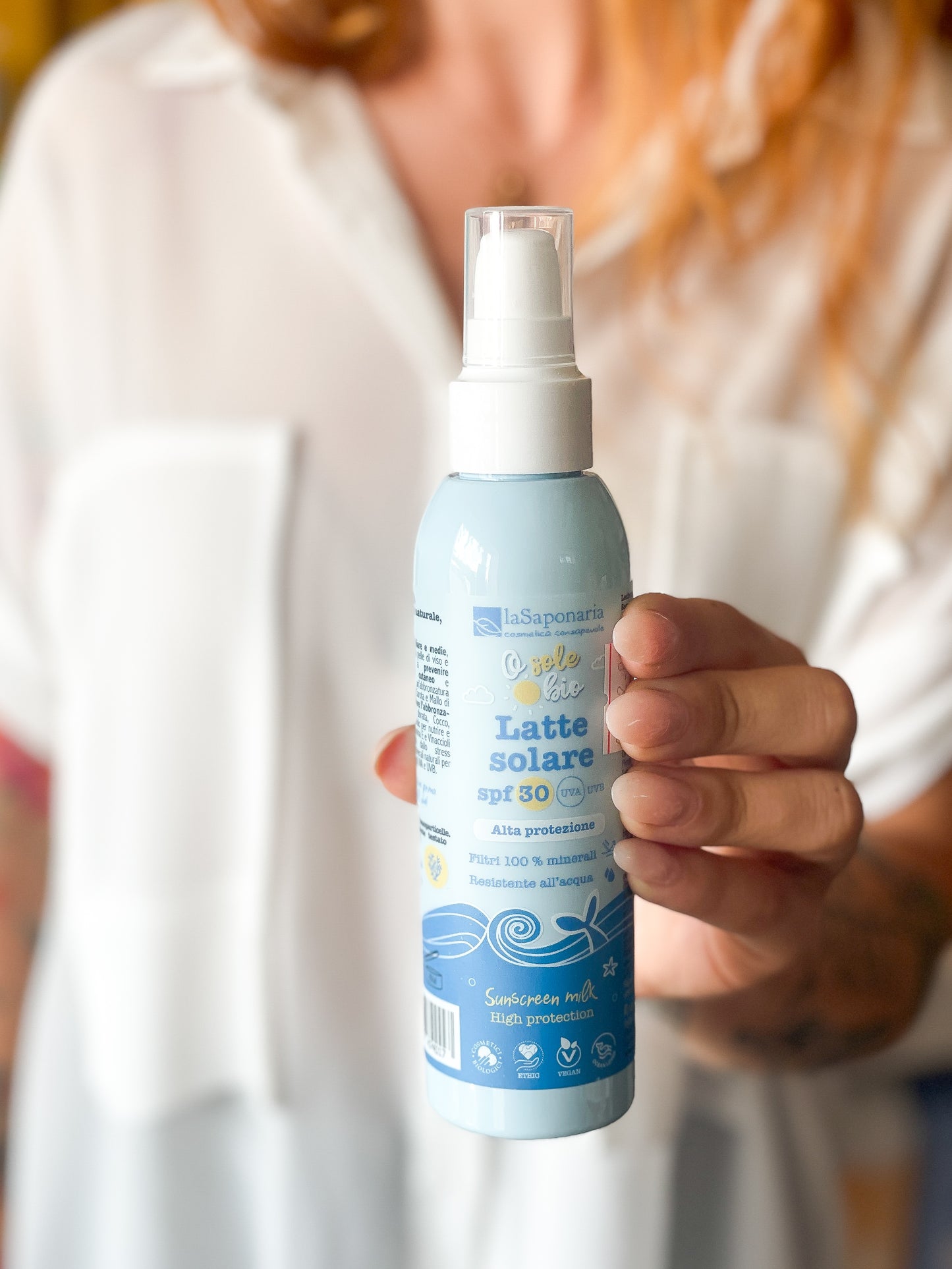 La Saponaria Latte solare SPF30