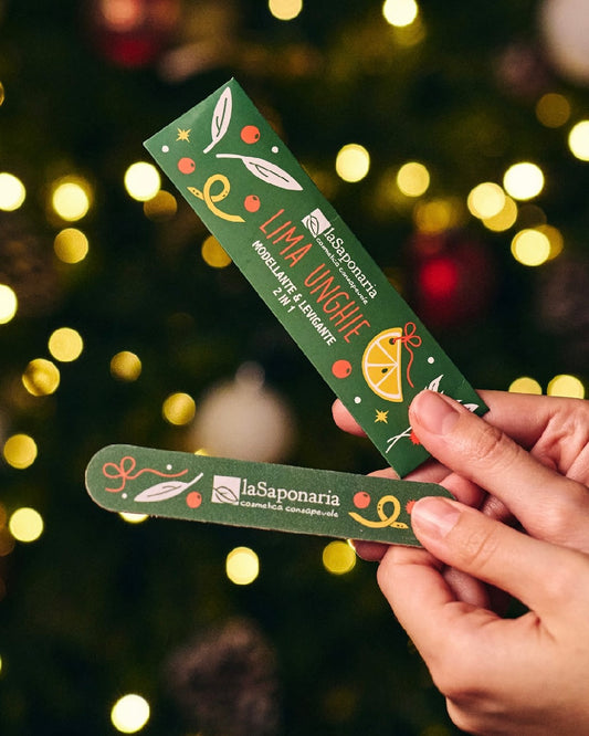 La Saponaria Limetta unghie 2 in 1 - Bosco d'inverno