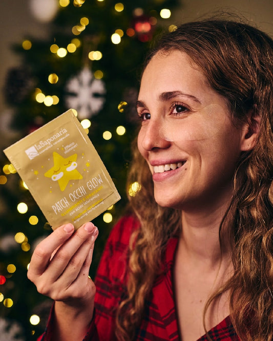 La Saponaria Patch Occhi Glow con Acido Ialuronico