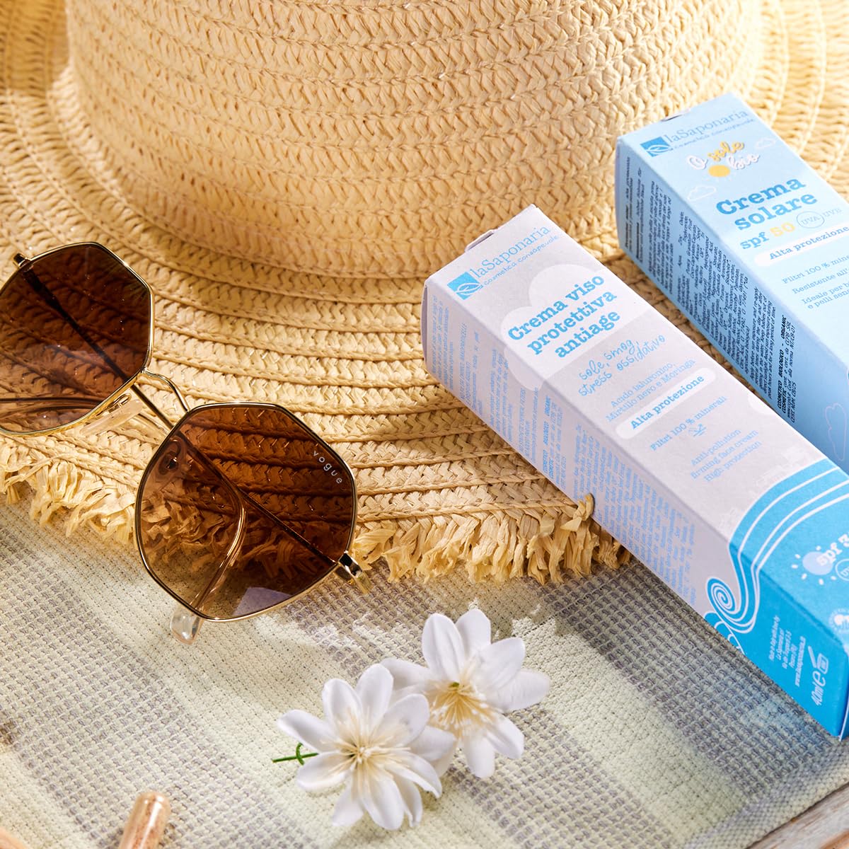 La Saponaris Crema Solare SPF50 Travel Size