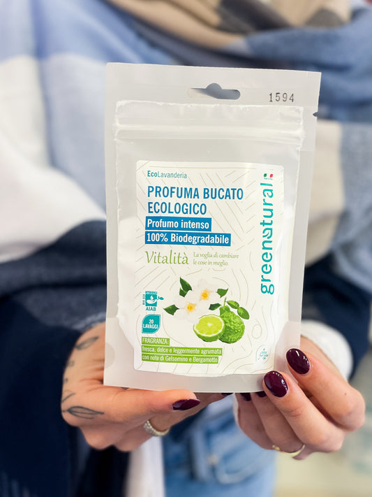 Greenatural Profuma Bucato Vitalità - Gelsomino e Bergamotto