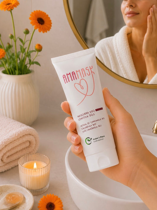 Amber's Place | Maschera Viso Lenitiva SOS AmaMask