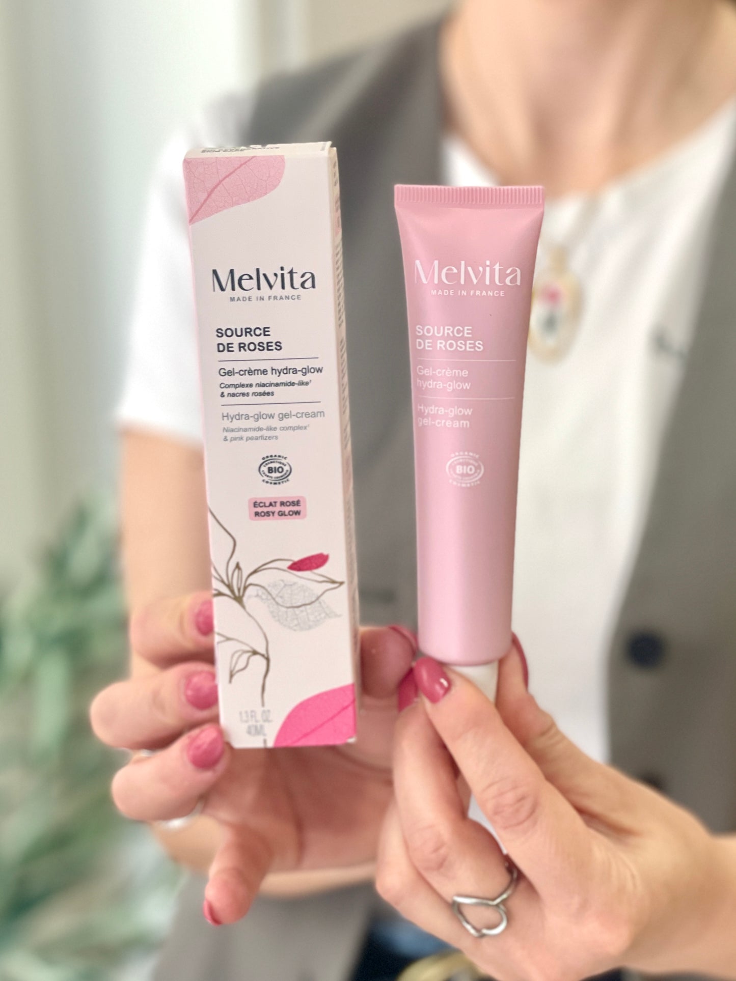 Melvita Source de Roses |  Hydra Glow Gel Cream