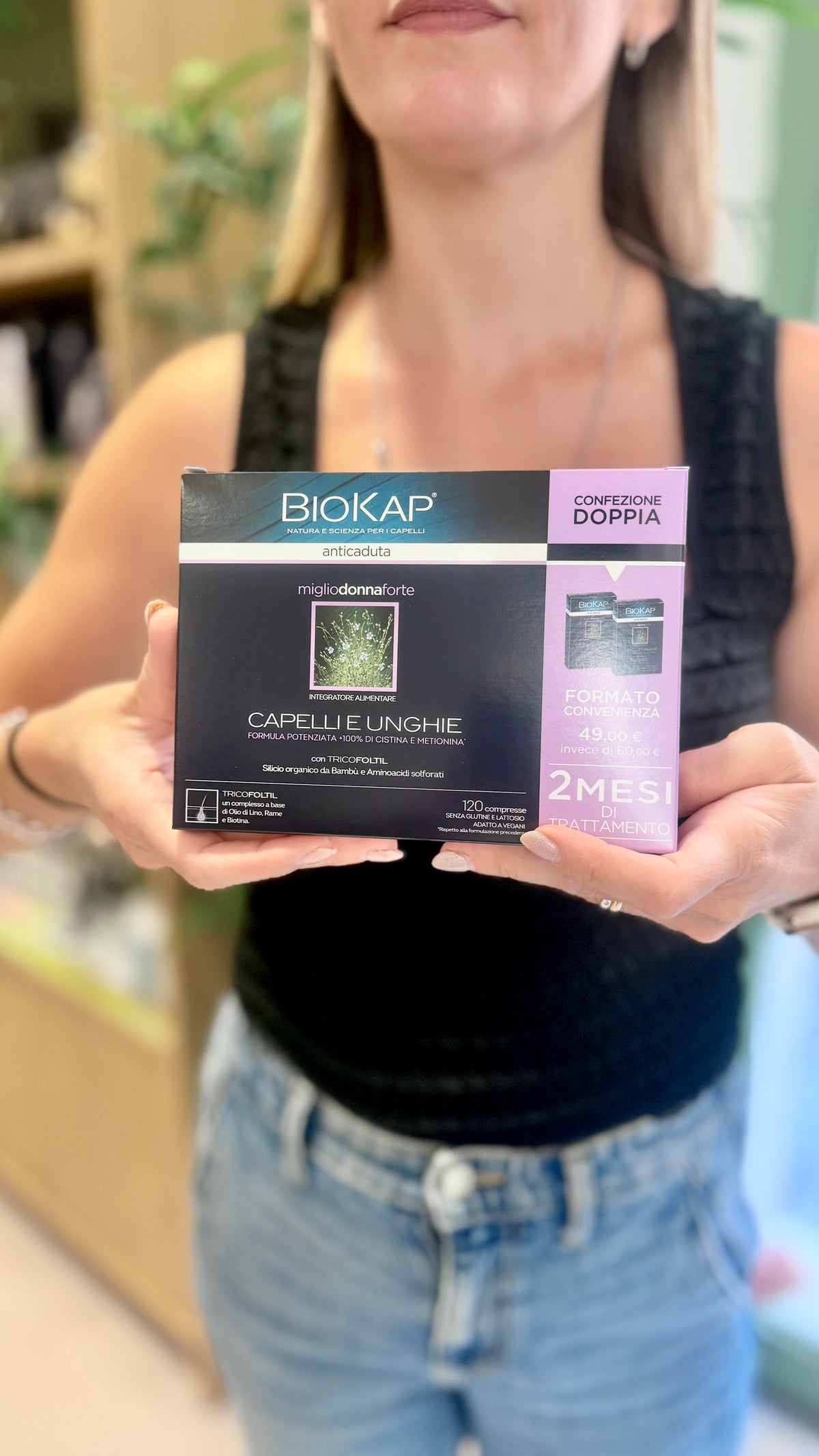 BioKap Miglio Donna Forte (Doppia confezione)