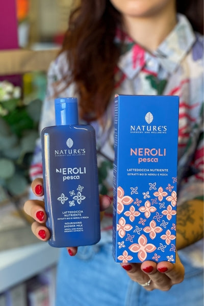 Nature's Neroli Pesca Latte Doccia Nutriente