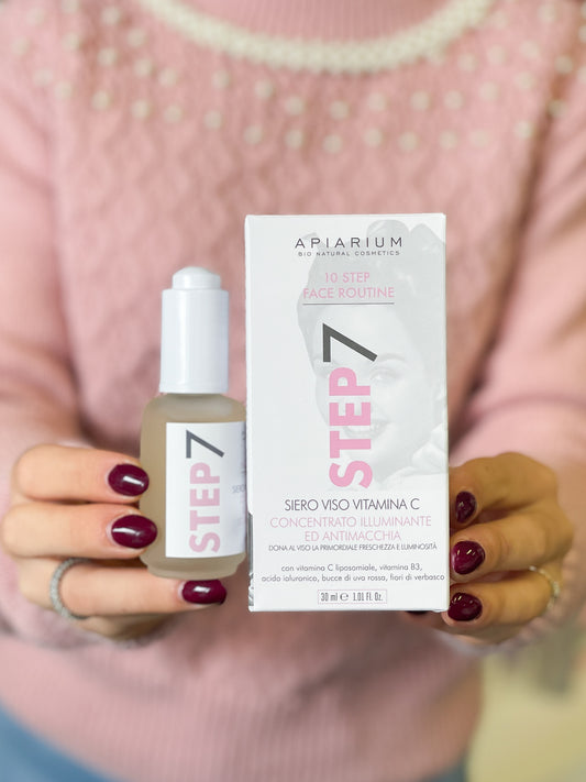 Apiarium Siero Viso Vitamina C con acido Ialuronico (STEP 7)