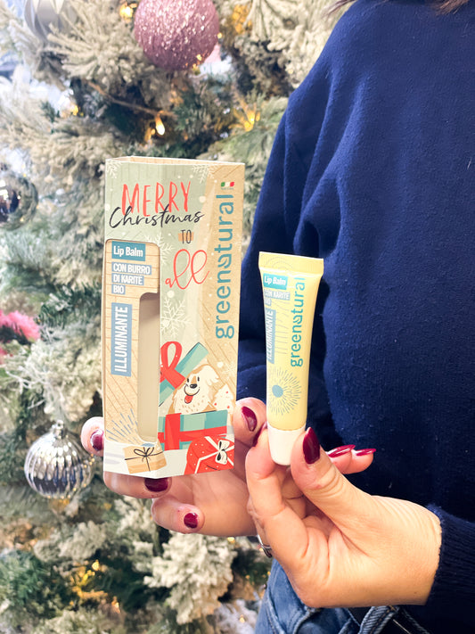 Greenatural Lip Balm Illuminante | Christmas Peggy