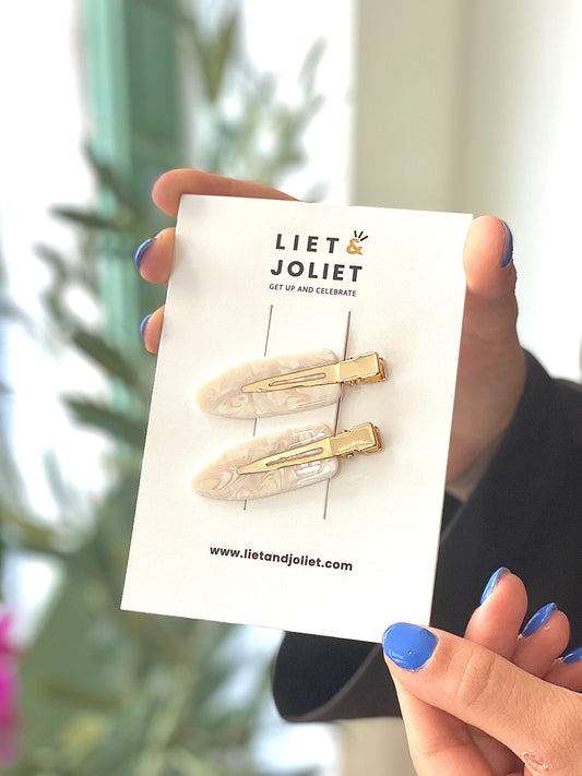 Liet & Joliet | Mollette Madreperla Bianca