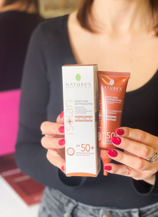 Nature's Siero Viso Antimacchia SPF 50+