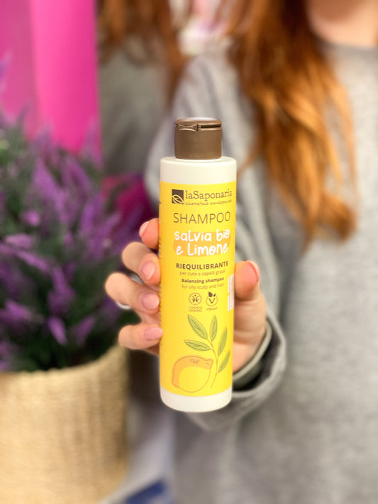 La Saponaria Shampoo Salvia e Limone