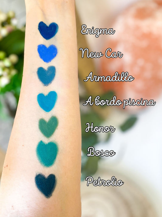 Neve Cosmetics | Matite Pastello Occhi (Nuance Blu-Verdi)