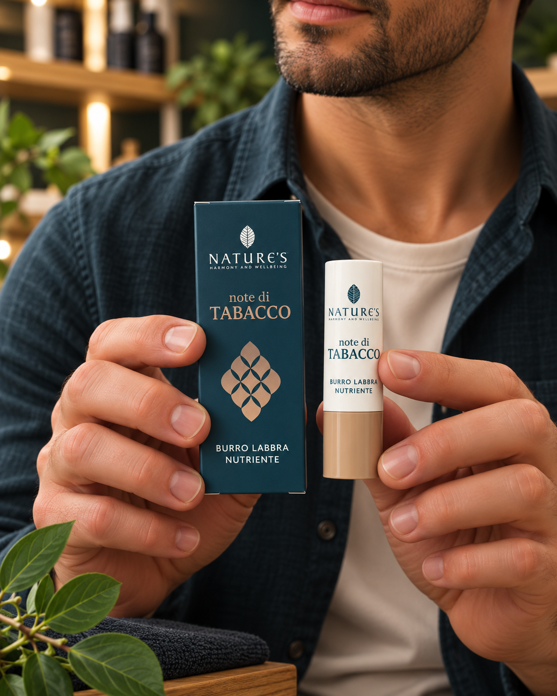 Nature's Note di Tabacco Burro Labbra