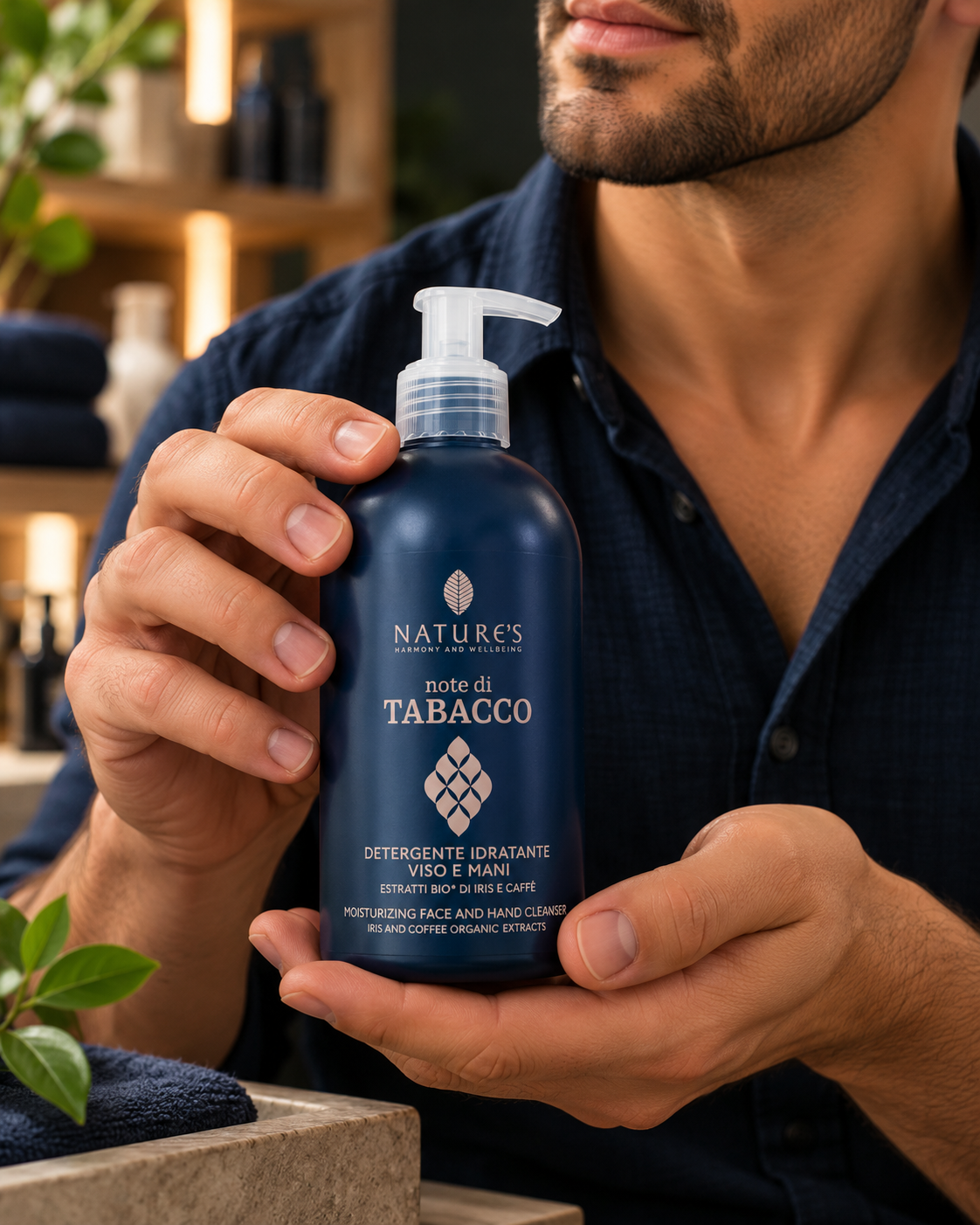 Nature's Note di Tabacco Detergente Viso e Mani