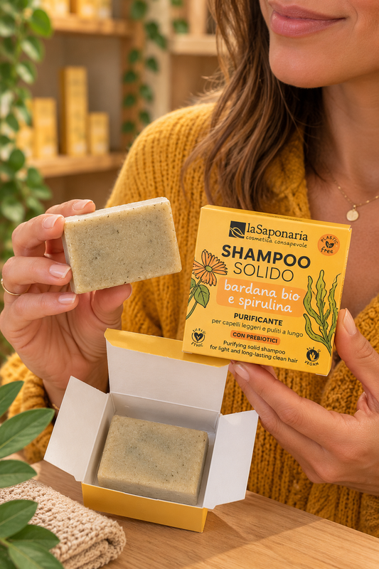 La Saponaria Shampoo Solido Purezza