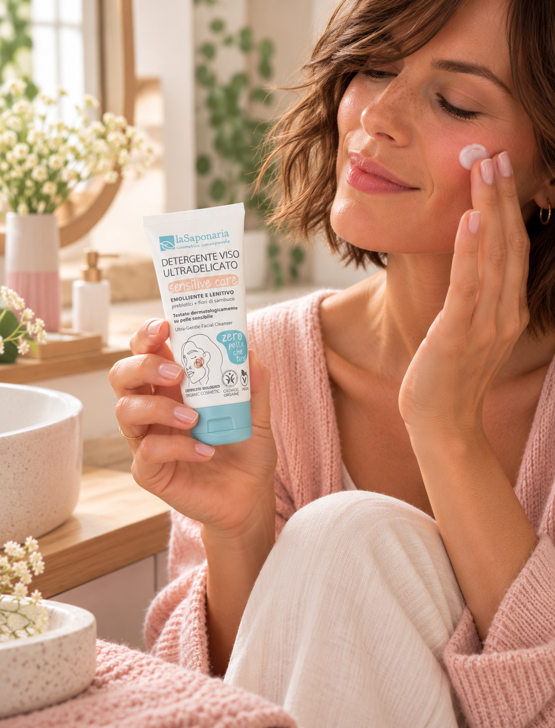 La Saponaria Detergente viso ultradelicato