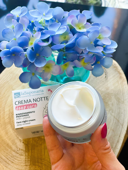 La Saponaria Crema viso notte Deep Care