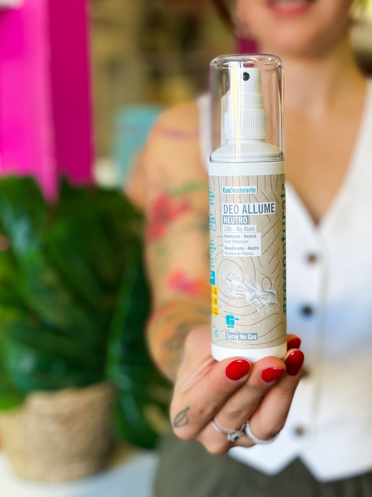 Greenatural Allume Di Potassio Spray | Neutro