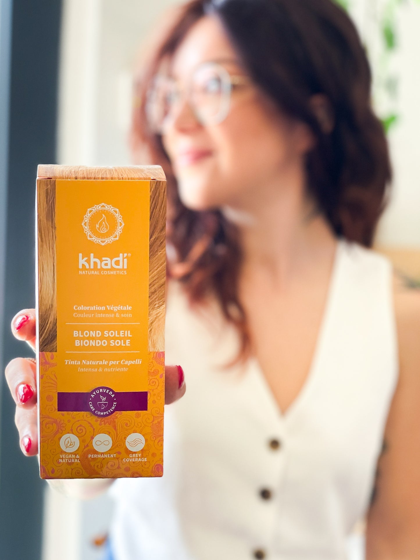 Khadi Tinta Naturale Biondo Sole