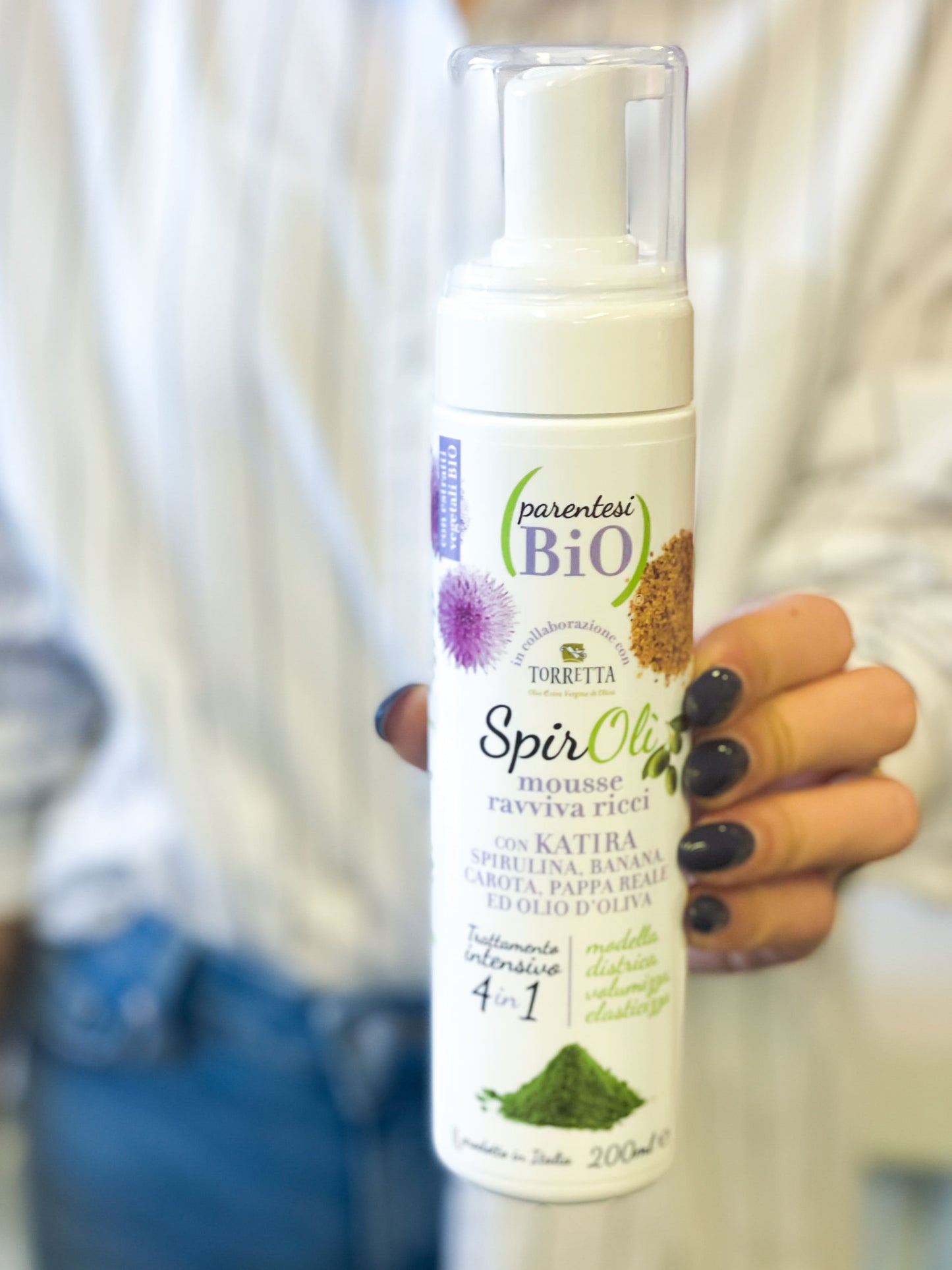 Parentesi Bio Spiroli Mousse Ravviva Ricci