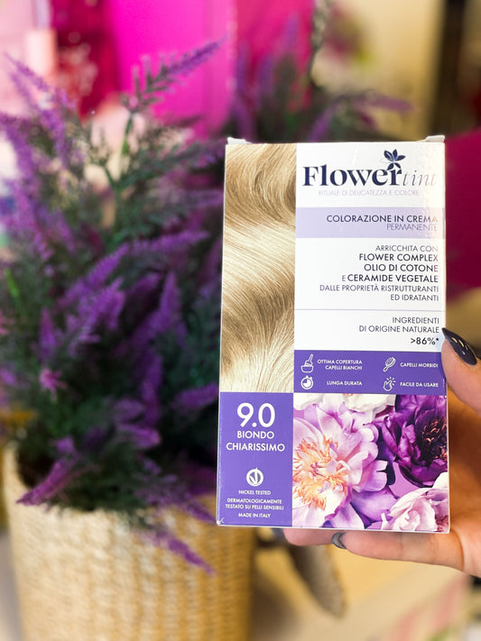 Flower tint Colorazione permanente 9.0 biondo chiarissimo
