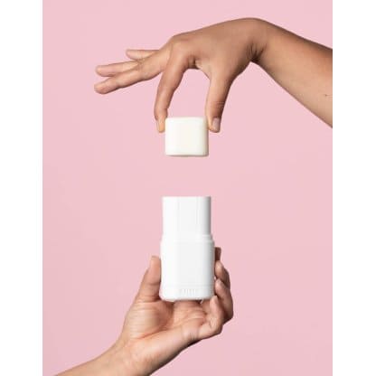 La Saponaria Applicatore Ricaricabile Biodeo Solido - Bianco
